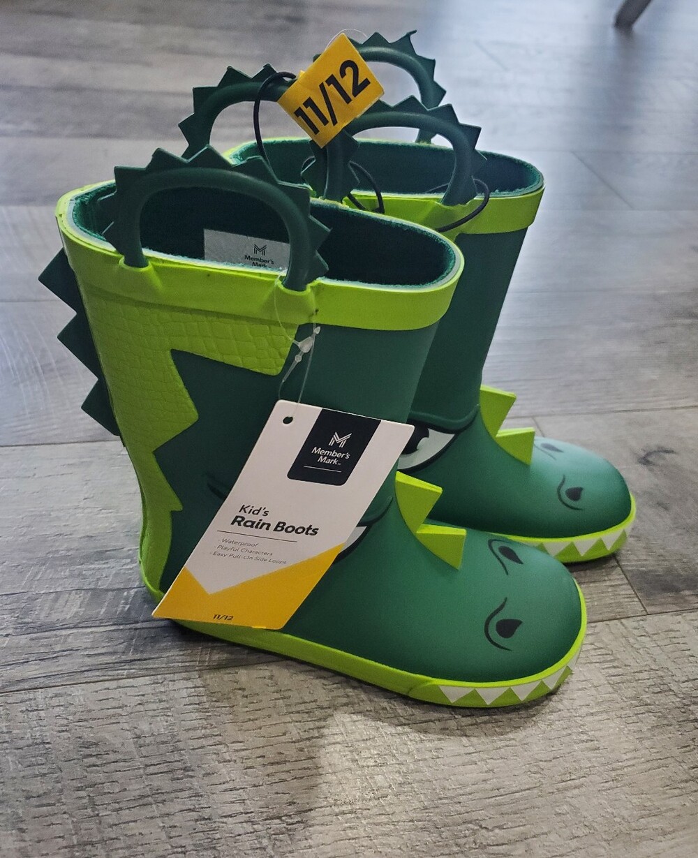 Members Mark Dinosaur Rain Boots